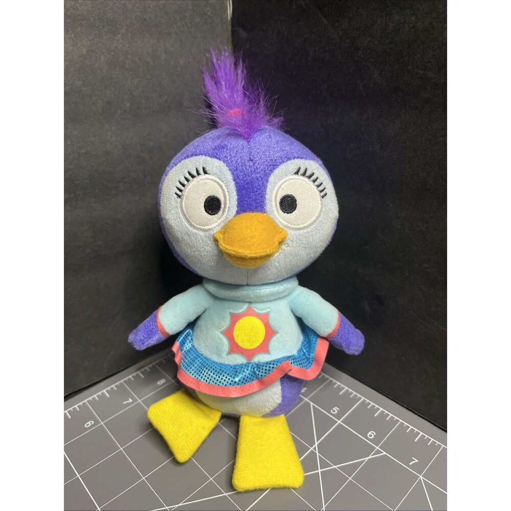 Disney Junior Muppet Babies Summer Penguin Plush Purple 7 inch Stuffed Animal